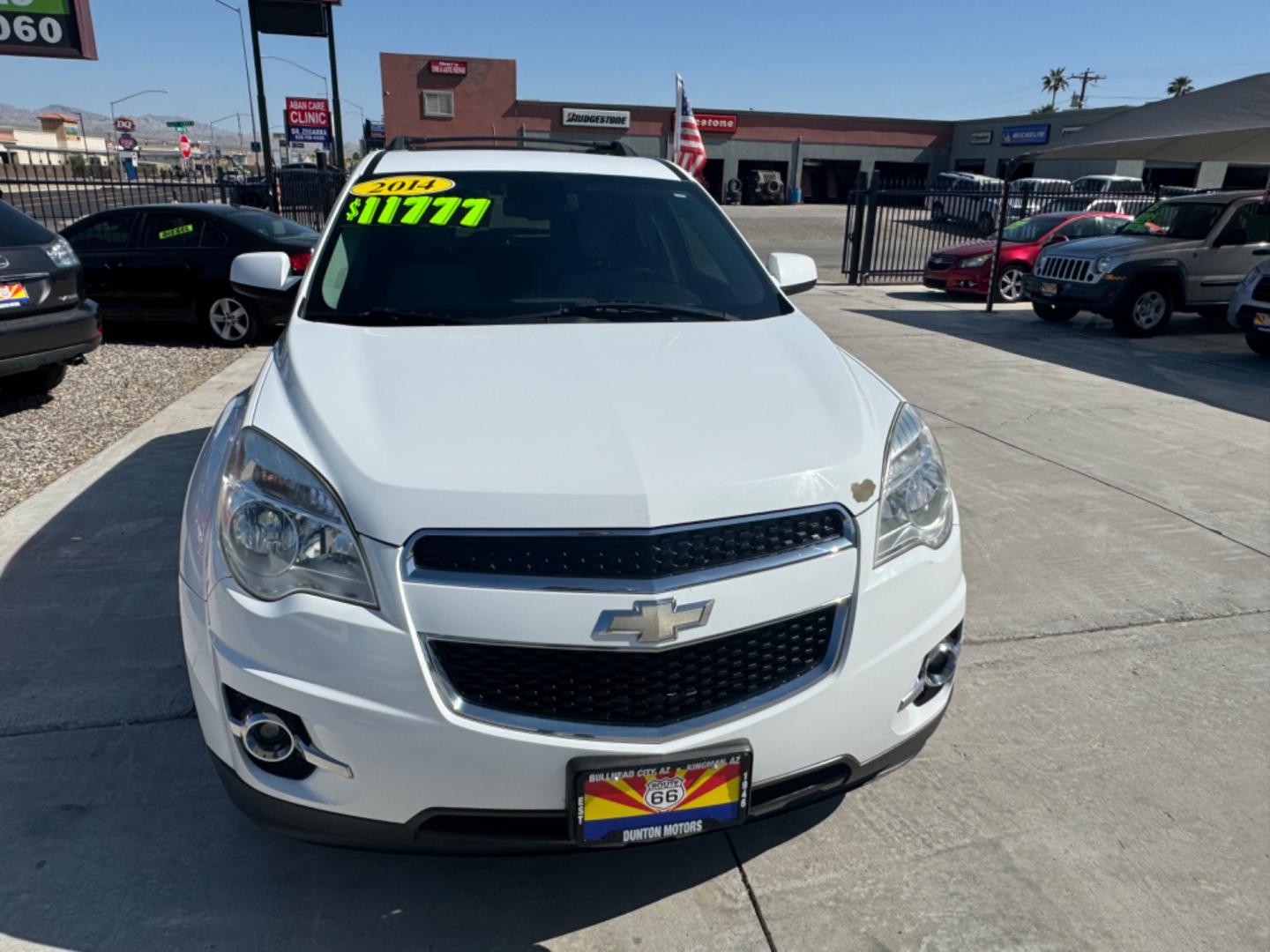 2014 White Chevrolet Equinox (2GNFLGEK0E6) , located at 2190 Hwy 95, Bullhead City, AZ, 86442, (928) 704-0060, 0.000000, 0.000000 - Photo#6